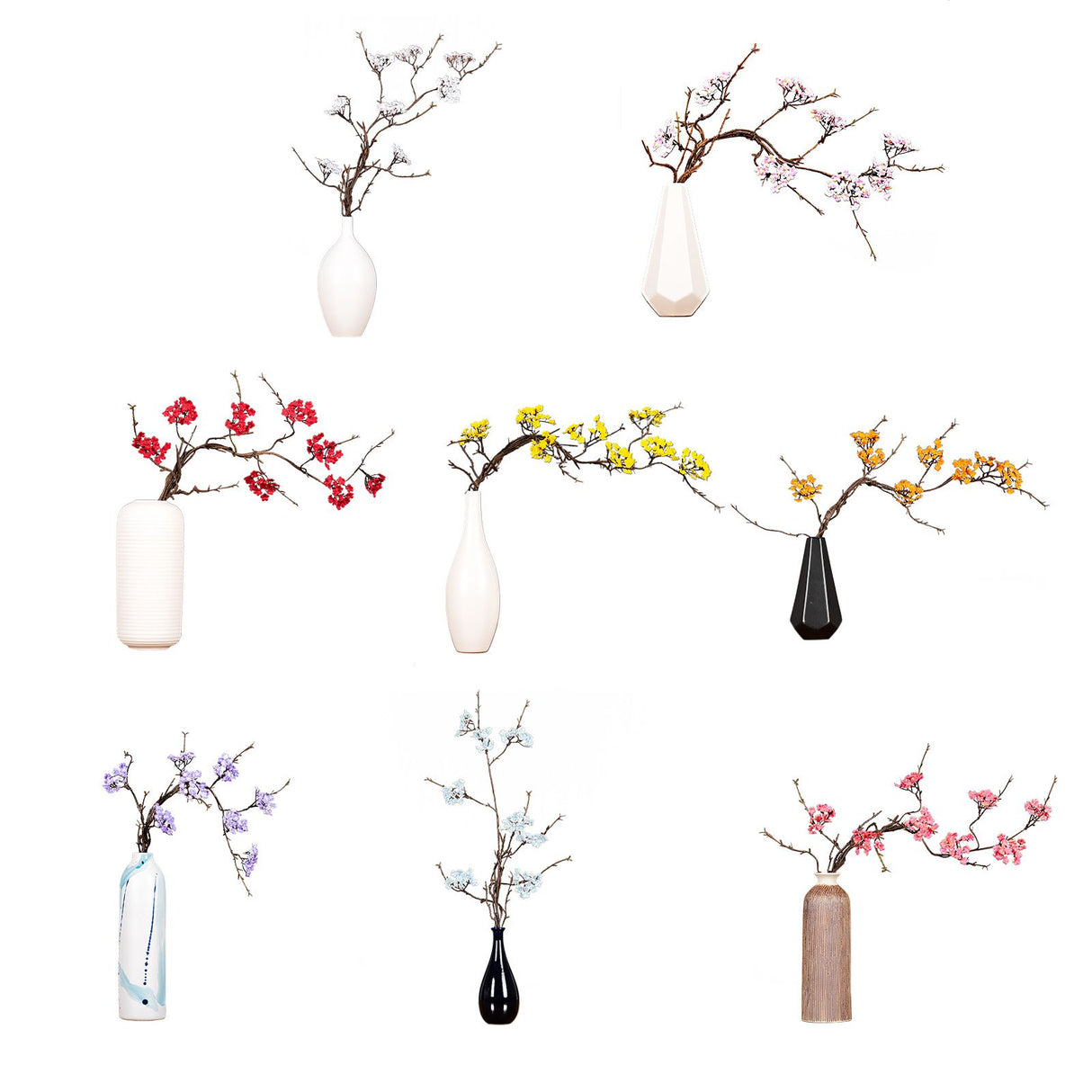 3pcs Artificial Flowers DIY Decoration False Flowers