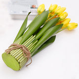 12 Head Tianshan Potting Room Fake Flower Simulation Table Flower Decoration Flowers Floral Arrangement Flowers - Close-Up Angle