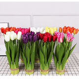 12 Head Tianshan Potting Room Fake Flower Simulation Table Flower Decoration Flowers Floral Arrangement Flowers - Extra Image