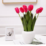 12 Head Tianshan Potting Room Fake Flower Simulation Table Flower Decoration Flowers Floral Arrangement Flowers