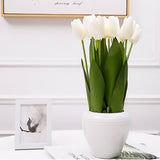 12 Head Tianshan Potting Room Fake Flower Simulation Table Flower Decoration Flowers Floral Arrangement Flowers