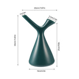 1.5L Creative V Shaped Watering Cans Home Gardening Watering Sprinkler Spray Cans - Close-Up Angle