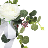 Mori Department Chair Back Flower Banquet Wedding Celebration Chair Decoration