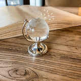 Simple Ins Style Mini Globe Girl Heart Creative Transparent Tabletop Decoration - 45-Degree Angle