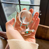 Simple Ins Style Mini Globe Girl Heart Creative Transparent Tabletop Decoration