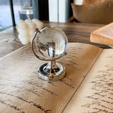 Simple Ins Style Mini Globe Girl Heart Creative Transparent Tabletop Decoration - Low Angle