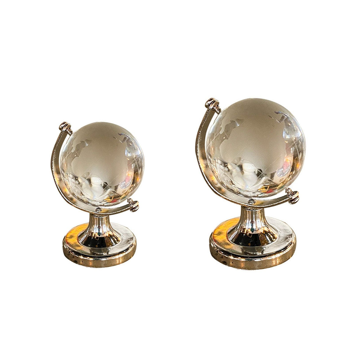 Simple Ins Style Mini Globe Girl Heart Creative Transparent Tabletop Decoration