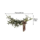 Simulation Silk Flowers Artificial Olive Branch Leaves Cotton Wreath Lintel Decorative Flowers Table Flower Bouquet Birthday Decoration - Extra Image