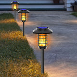 Solar Garden Lights Outdoor Waterproof Landscape Lighting Torches Garden Lights Inserted Lawn Lights