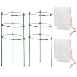 Garden Plastic Multifunctional Plant Covers Protectors Transparent Jar Prevent Birds Frost