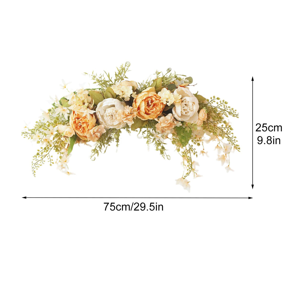 Spring Garland Door Decoration Room Pendant Flowers Lintel Flower Mirror Front Flower Chair Back Flower Wedding Arch Flower Peony