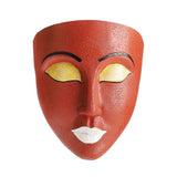 Resin Face Head Flowerpot Resin Wall Mounted Flowerpot for Indoor and Outdoor Garden Wall Decoration