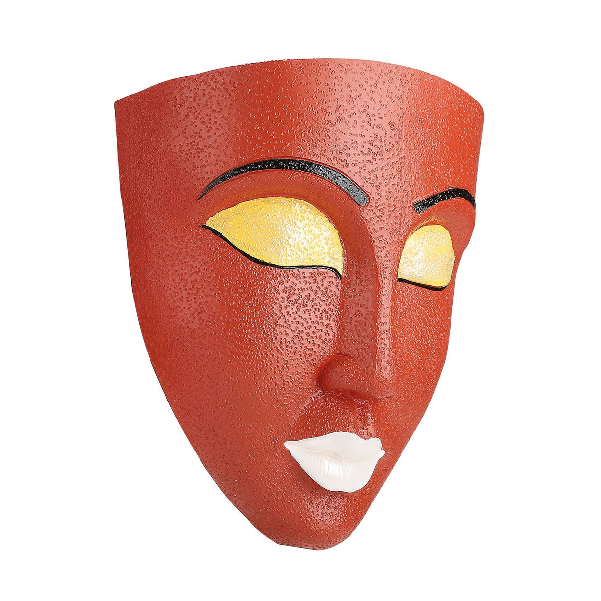 Resin Face Head Flowerpot Resin Wall Mounted Flowerpot for Indoor and Outdoor Garden Wall Decoration