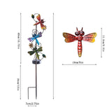 Solar Iron Lawn Lamp Waterproof Garden Stake Light Patio Decoration Landscape Light - Extra Image