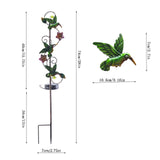 Solar Iron Lawn Lamp Waterproof Garden Stake Light Patio Decoration Landscape Light - Extra Image