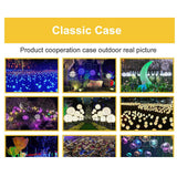 Innovative Lawn Lamp Solar Powered LED Decorative Light for Outdoor Garden Backyard Parks Pathway - 45-Degree Angle