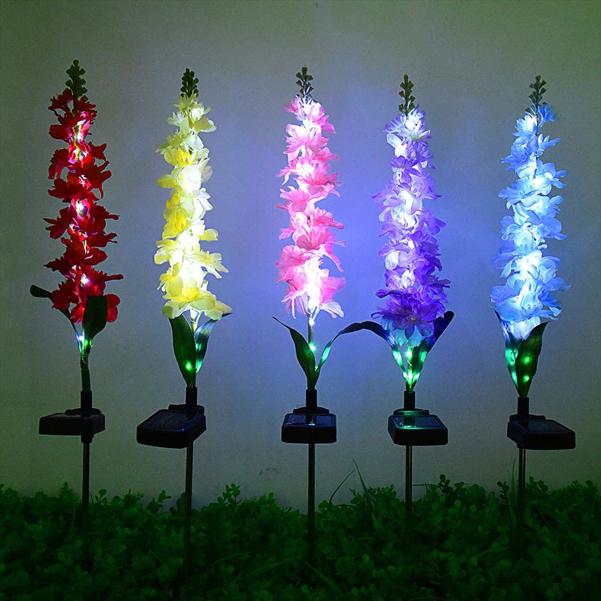 Innovative Lawn Lamp Solar Powered LED Decorative Light for Outdoor Garden Backyard Parks Pathway