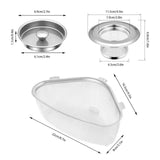 Sink Water Filter Basket Sink Hanging Filter Basket Kitchen Accessories