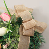 Simulation Wreath Door Hanging Wreath Artificial Decorative Wreath for Home Decoration