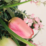 Simulation Wreath Door Hanging Wreath Artificial Decorative Wreath for Home Decoration