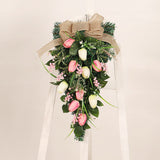 Simulation Wreath Door Hanging Wreath Artificial Decorative Wreath for Home Decoration - Extra Image