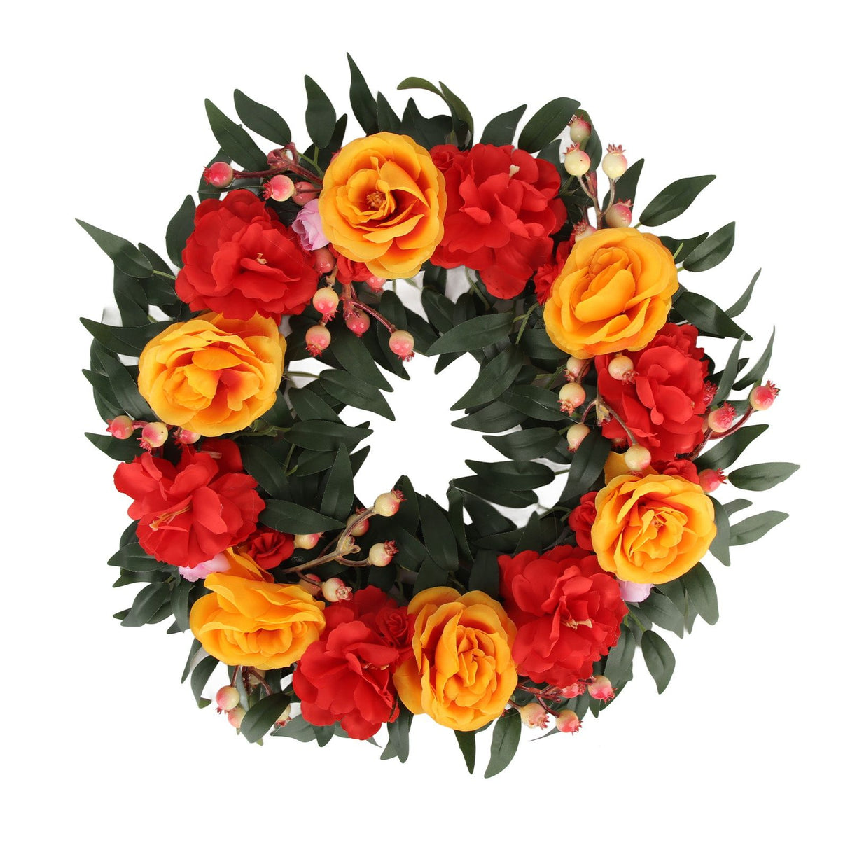 Halloween Garland Artificial Garland Window Door Hanging Wreath for Halloween Decor