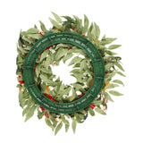 Halloween Garland Artificial Garland Window Door Hanging Wreath for Halloween Decor