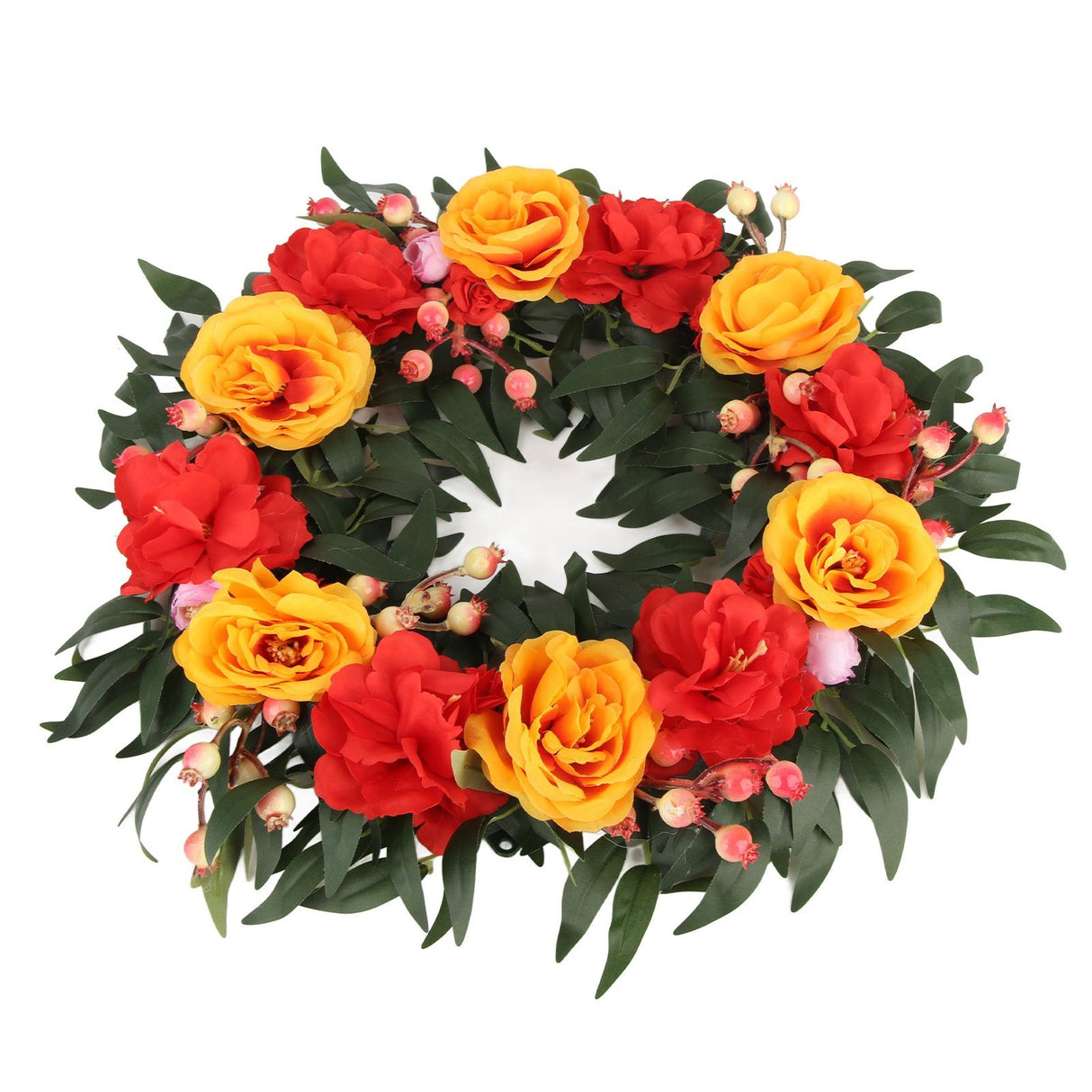 Halloween Garland Artificial Garland Window Door Hanging Wreath for Halloween Decor