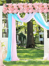 Wedding Dining Table Flower Centerpiece Floral Wedding Centerpieces for Tables Runner Artificial Flowers Arrangements