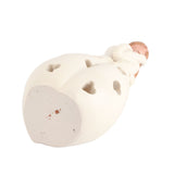 Mother's Day Gift Mother Daughter Hug Candle Holder Candle Light Slot Candle Holder - Close-Up Angle