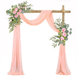 Wedding Arch Drapery Wedding Decoration Arrangement Drapery Arch Background Drapery