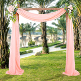 Wedding Arch Drapery Wedding Decoration Arrangement Drapery Arch Background Drapery - Extra Image