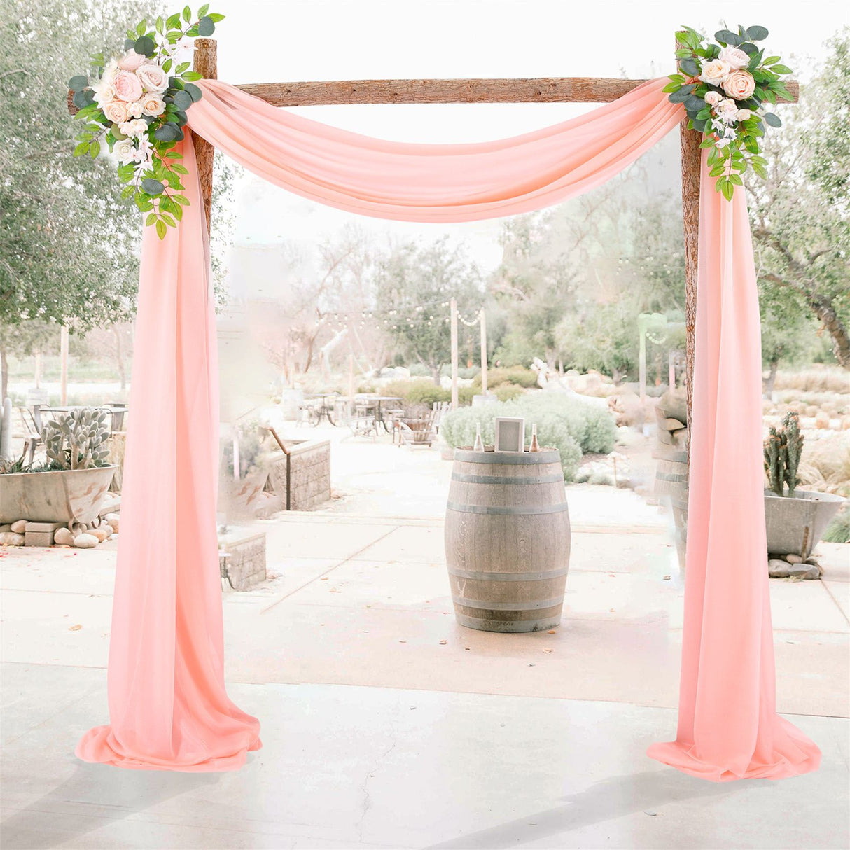 Wedding Arch Drapery Wedding Decoration Arrangement Drapery Arch Background Drapery