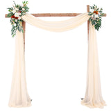 Wedding Arch Drapery Wedding Decoration Arrangement Drapery Arch Background Drapery - Extra Image