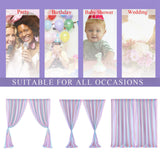 Wedding Arch Draping Fabric Background Decorative Wedding Curtain Wedding Party Props - 45-Degree Angle