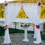 Wedding Arch Draping Fabric Background Decorative Wedding Curtain Wedding Party Props