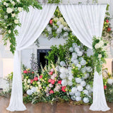 Wedding Arch Draping Fabric Background Decorative Wedding Curtain Wedding Party Props - Extra Image