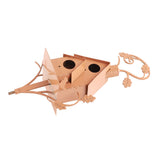 Birdhouse Garden Stakes Abstract And Traditional Style Birdhouse Garden Stakes