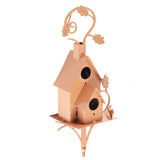 Birdhouse Garden Stakes Abstract And Traditional Style Birdhouse Garden Stakes