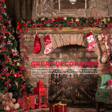 Artificial Berry Rattan with Black Berries Christmas Decoration Rattan for Mantelpiece Stair Handrail - Extra Image