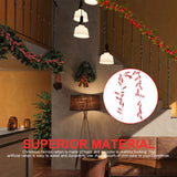 Artificial Berry Rattan with Black Berries Christmas Decoration Rattan for Mantelpiece Stair Handrail
