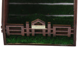 Bookshelf Insert Decoration Wood Miniature Gnome Cave Garden Bookshelf Insert Gift for Movie Fan - Extra Image