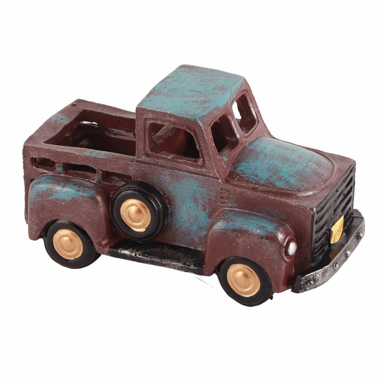 Farmhouse Truck Flower Arrangement Spring and Summer Country Table Decoration Resin Crafts Farmhouse Truck Flower Arrangement