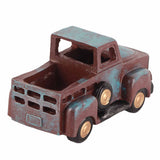 Farmhouse Truck Flower Arrangement Spring and Summer Country Table Decoration Resin Crafts Farmhouse Truck Flower Arrangement