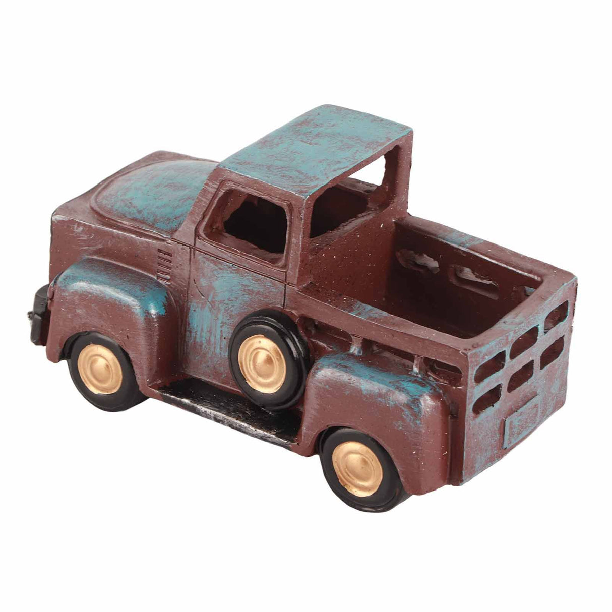 Farmhouse Truck Flower Arrangement Spring and Summer Country Table Decoration Resin Crafts Farmhouse Truck Flower Arrangement