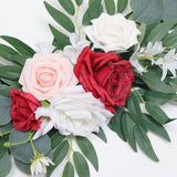 Wedding Arch Flower Gate For Outdoor Wedding - Side View