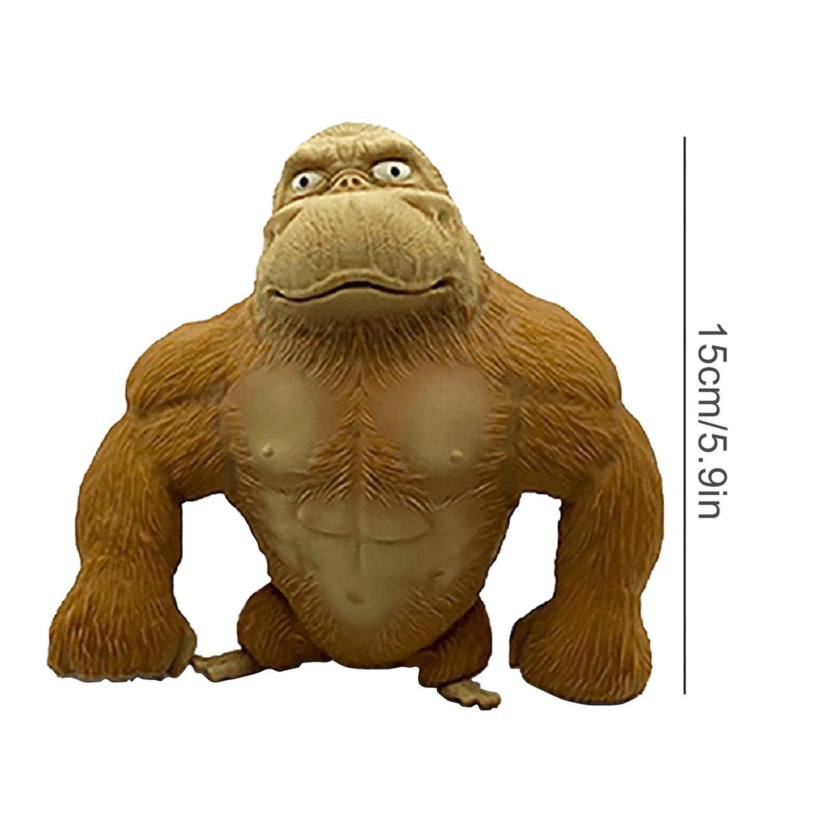 Realistic Soft Latex Gorilla Doll Toys Cute Gorilla Latex Toy Cartoon Toy for Birthday
