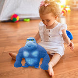 Realistic Soft Latex Gorilla Doll Toys Cute Gorilla Latex Toy Cartoon Toy for Birthday - Extra Image