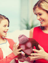 Realistic Soft Latex Gorilla Doll Toys Cute Gorilla Latex Toy Cartoon Toy for Birthday - Extra Image