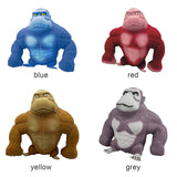 Realistic Soft Latex Gorilla Doll Toys Cute Gorilla Latex Toy Cartoon Toy for Birthday - Extra Image